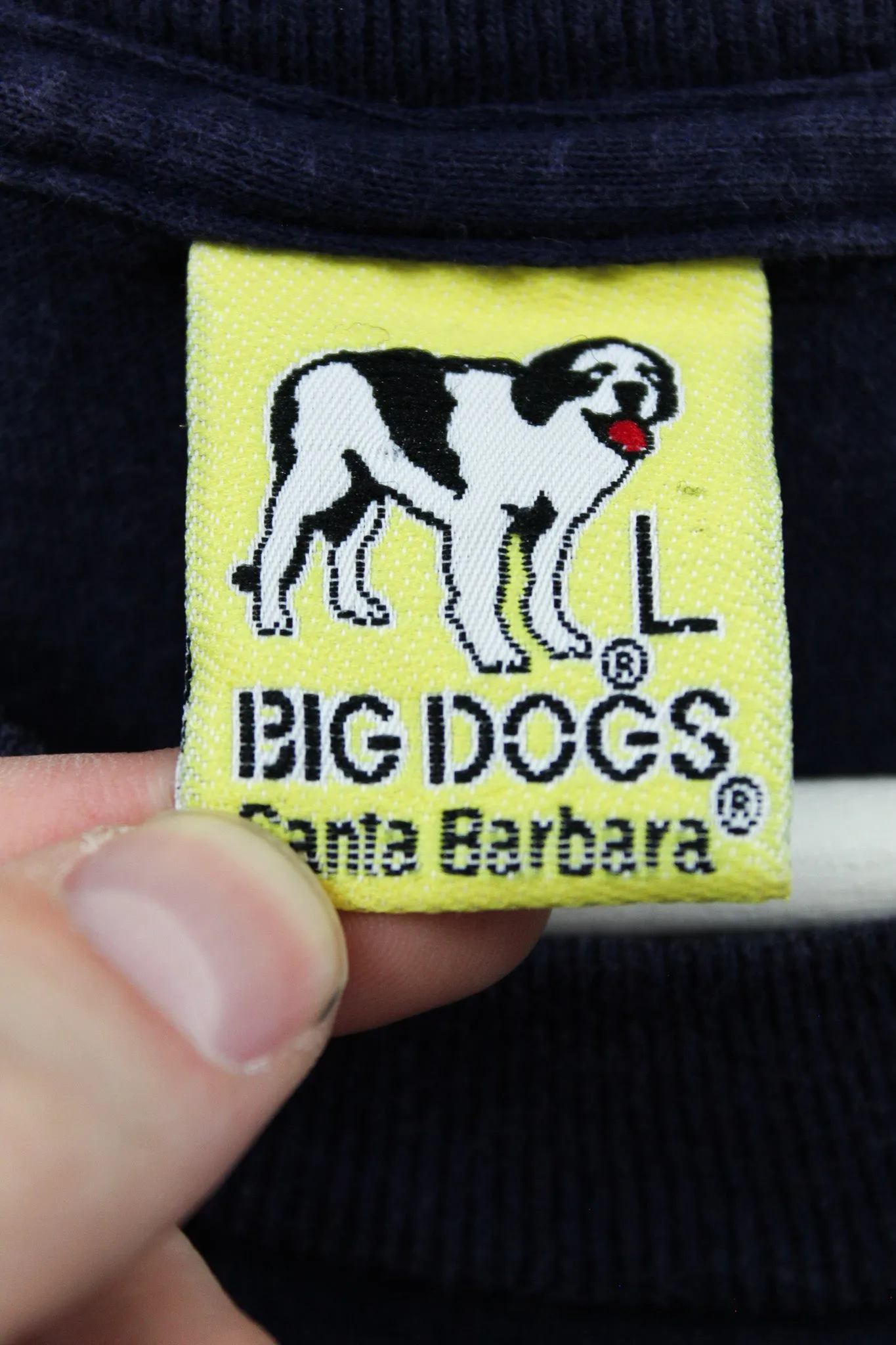 X - Vintage Single Stitch Big Dogs Santa Barbara Places To Be Tee sold by HG Vintage product image thumbnail 3