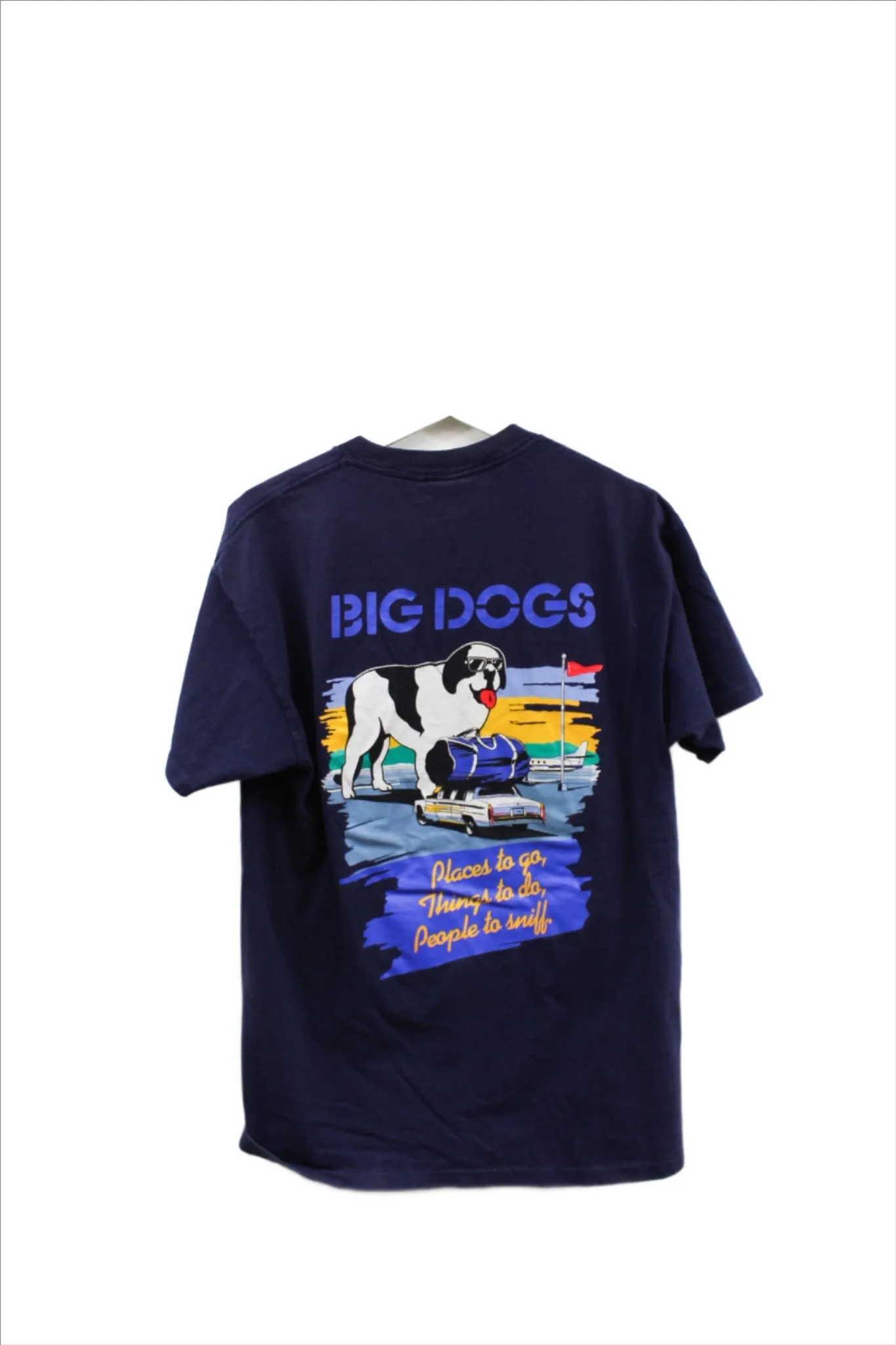 X - Vintage Single Stitch Big Dogs Santa Barbara Places To Be Tee sold by HG Vintage product image thumbnail 4