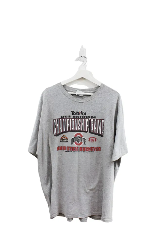 Z - 2007 NCAA Tostito's Championship Game Ohio State Football Tee sold by HG Vintage