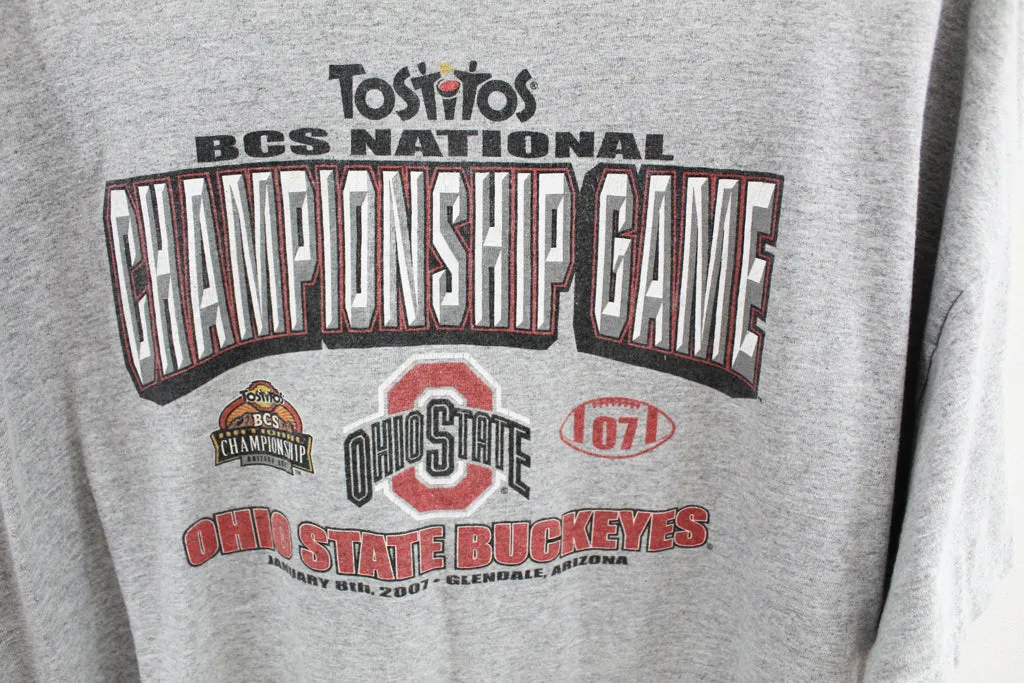 Z - 2007 NCAA Tostito's Championship Game Ohio State Football Tee sold by HG Vintage product image thumbnail 2