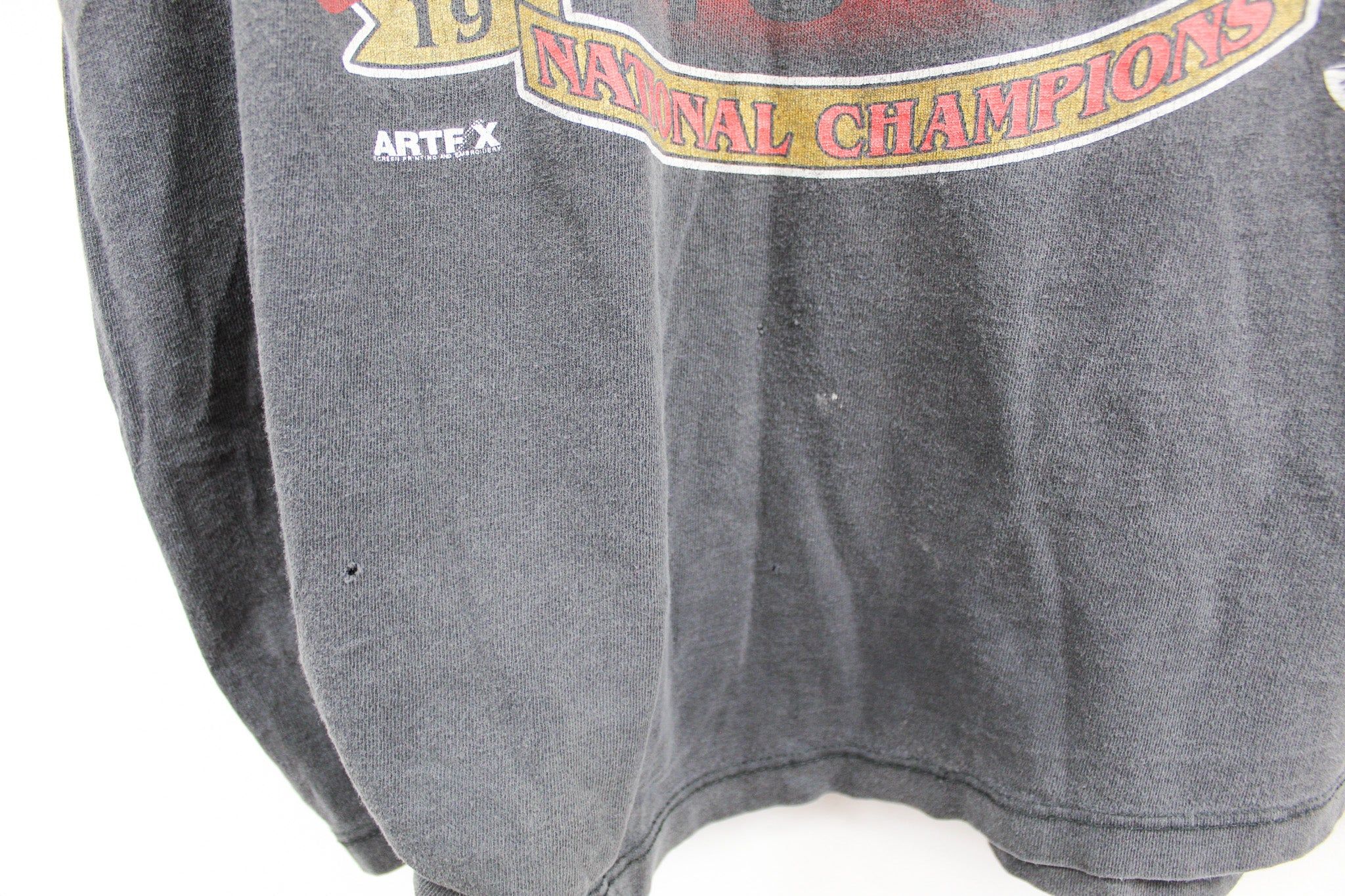 Nebraska Huskers 97' National Champs Tee sold by HG Vintage product image thumbnail 3
