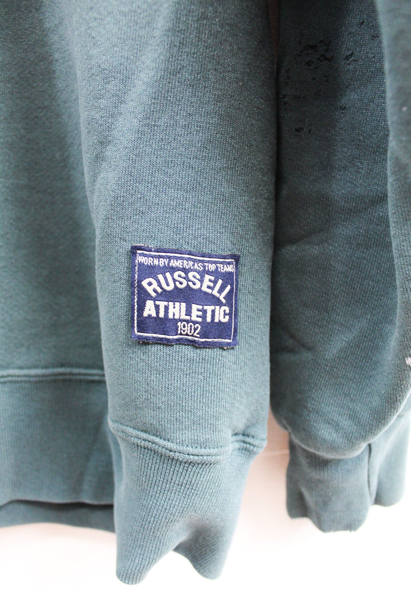 Russell Athletics Quarter Zip Crewneck sold by HG Vintage product image thumbnail 2