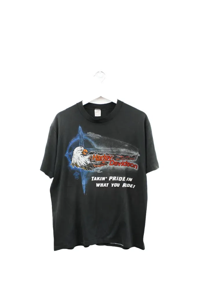 Z- Vintage Harley Davidson Billings Montana Single Stitch Tee sold by HG Vintage