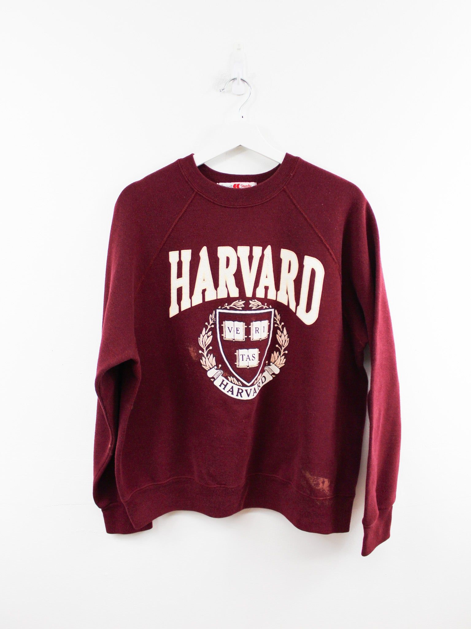 Harvard Logo Crewneck sold by HG Vintage