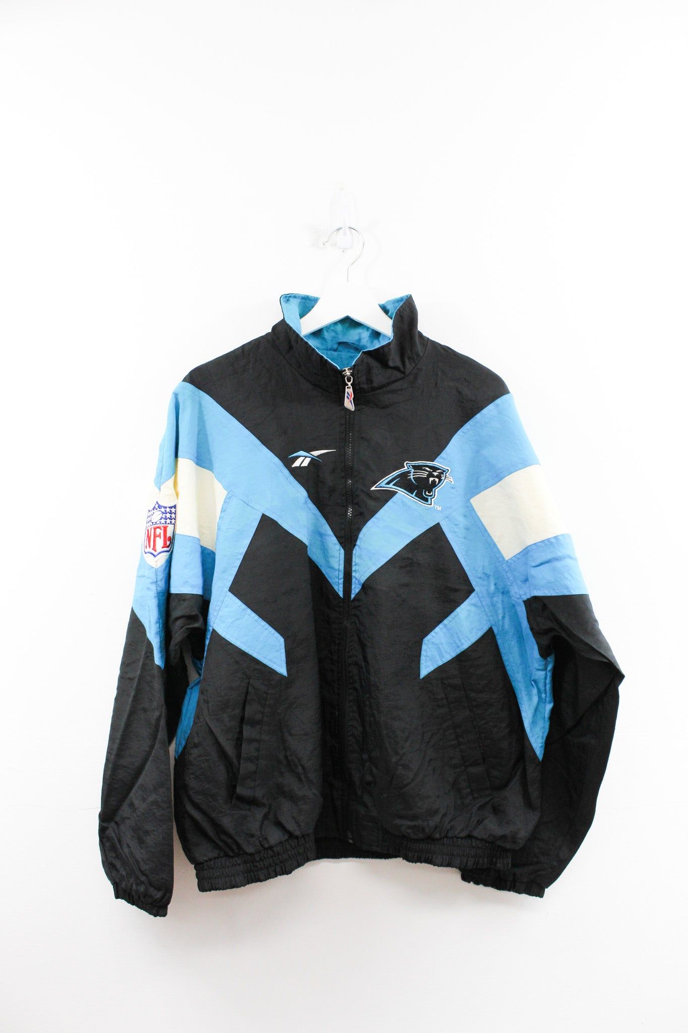 Vintage Reebok NFL Carolina Panthers Nylon Jacket sold by HG Vintage