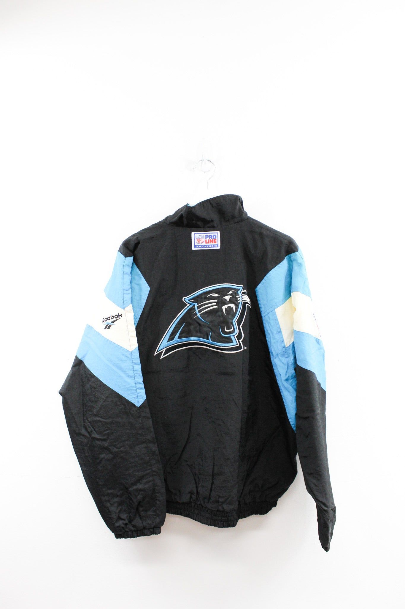 Vintage Reebok NFL Carolina Panthers Nylon Jacket sold by HG Vintage product image thumbnail 4
