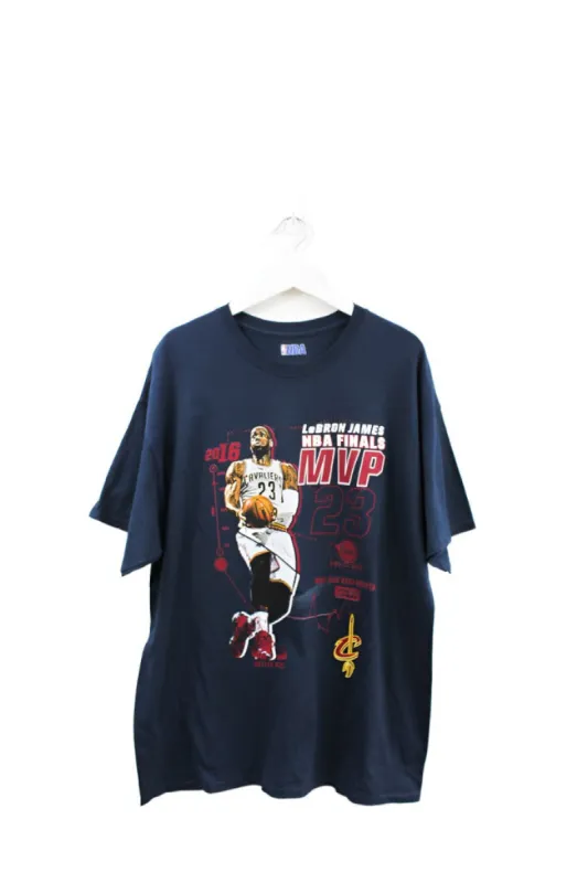 Z - 2016 NBA Cleveland Cavaliers Lebron James Finals MVP Tee sold by HG Vintage