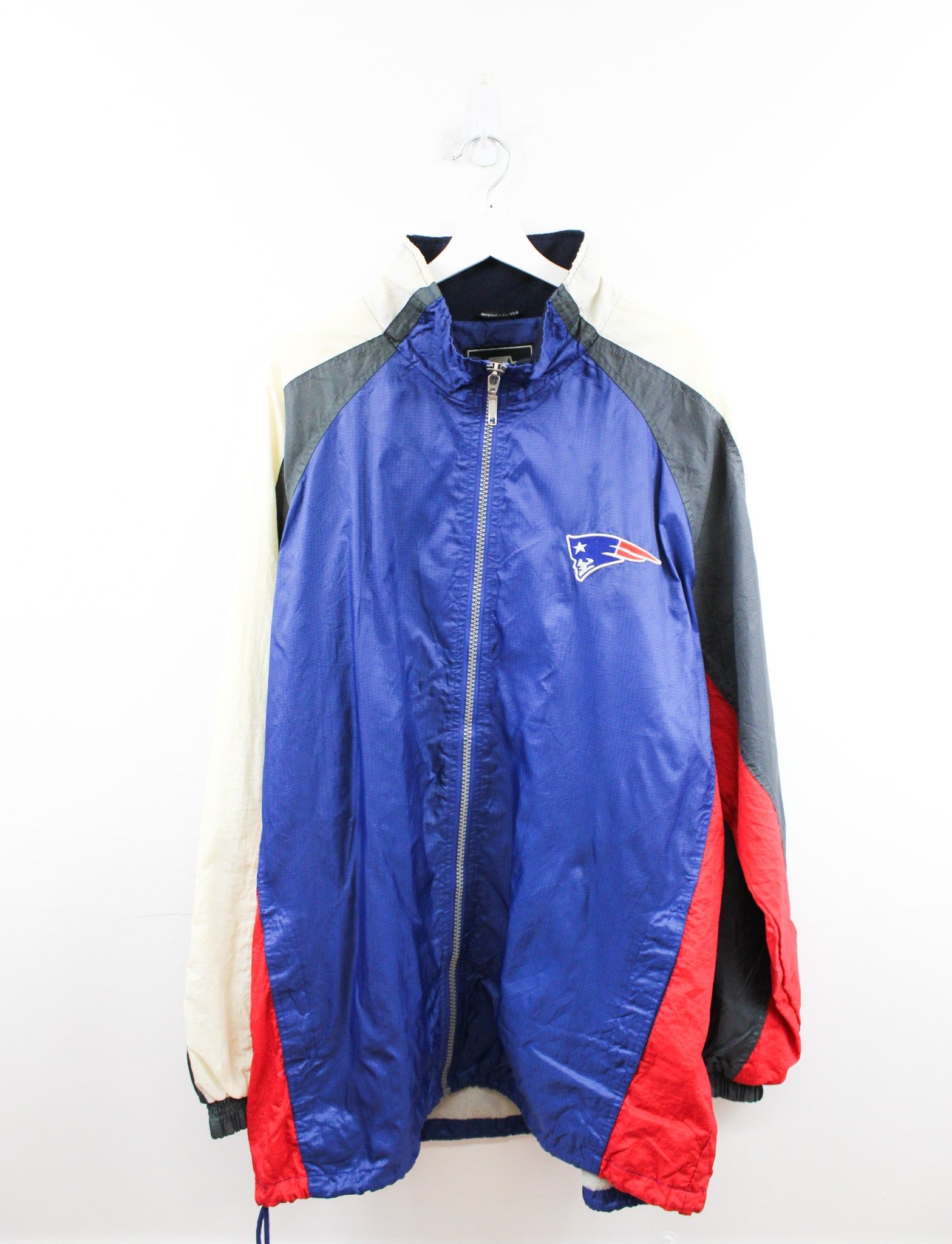 Starter X NFL New England Patriots Windbreaker sold by HG Vintage