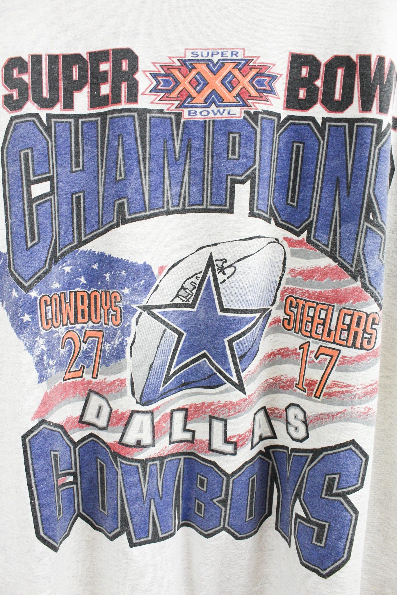 NFL X Dallas Cowboys Super Bowl 30 Champ Tee sold by HG Vintage product image thumbnail 2