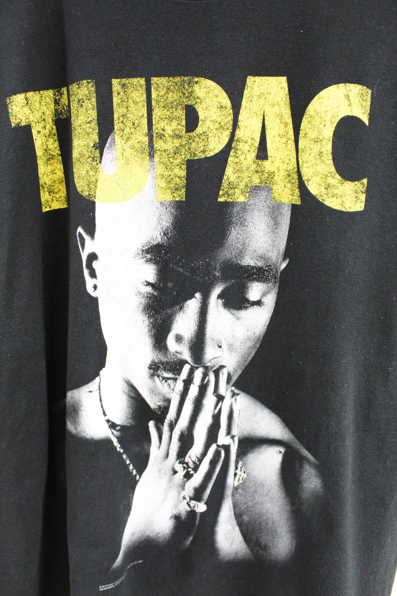 Tupac Praying Picture Tee sold by HG Vintage product image thumbnail 2
