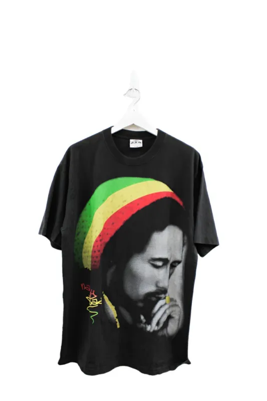 Z - Vintage Bob Marley Jumbo Picture Tee sold by HG Vintage