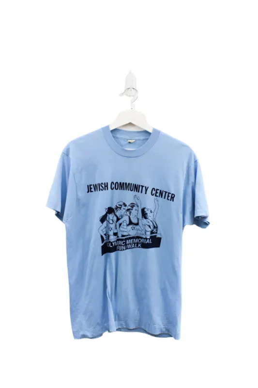 Z - Vintage Single Stitch Olympic Memorial Run/Walk Jewish Community Center Tee sold by HG Vintage