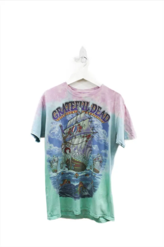 X - Vintage 2001 Grateful Dead Ship Of Fools Tie Dye Tee sold by HG Vintage