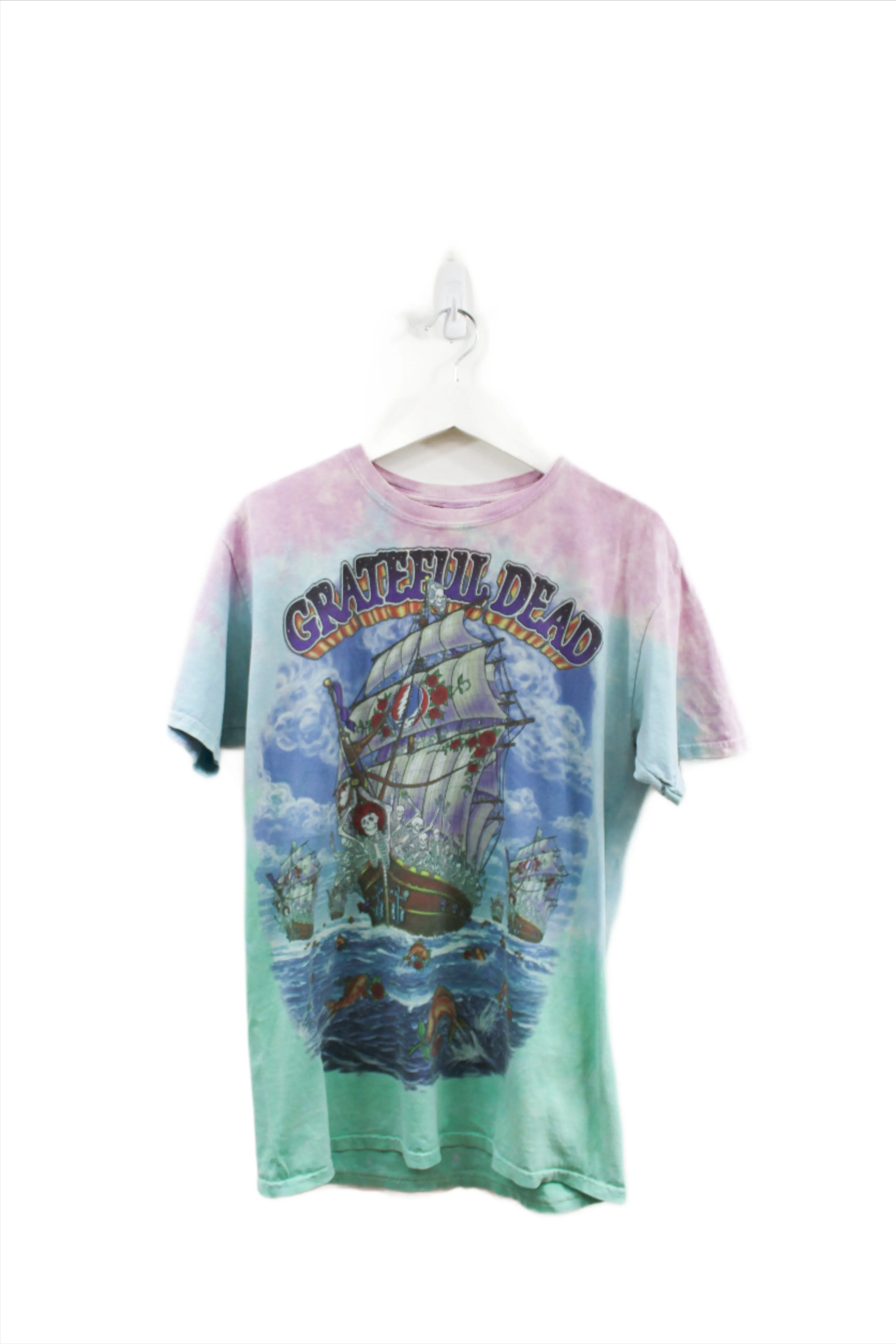 X - Vintage 2001 Grateful Dead Ship Of Fools Tie Dye Tee sold by HG Vintage
