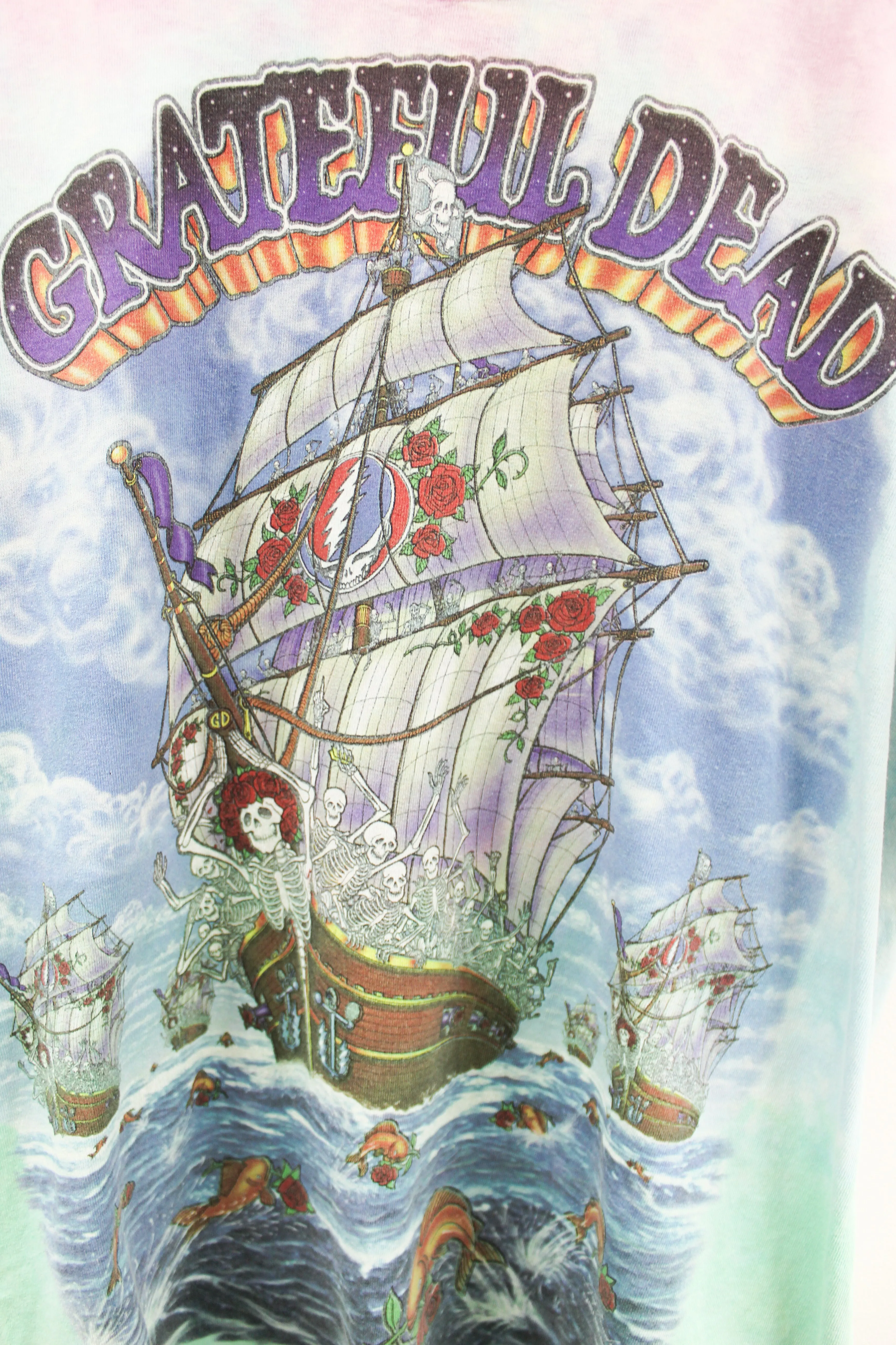 X - Vintage 2001 Grateful Dead Ship Of Fools Tie Dye Tee sold by HG Vintage product image thumbnail 2