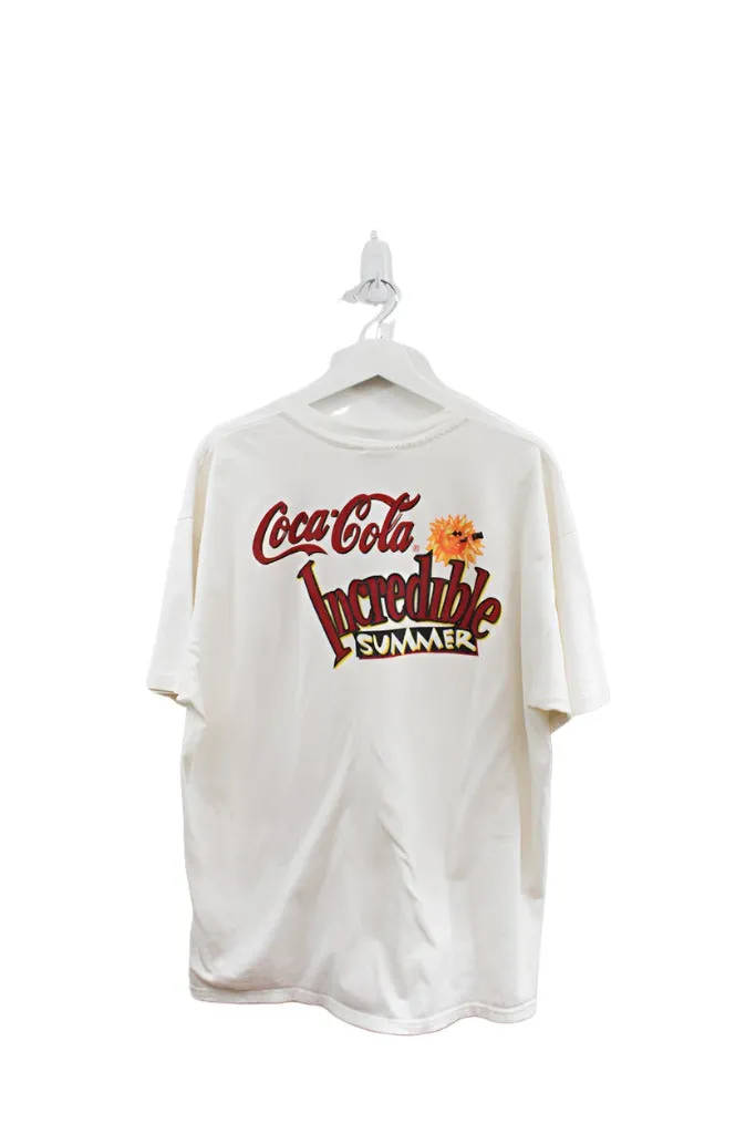 Z - Vintage Single Stitch Coca Cola Incredible Summer Hanes heavyweight Tee sold by HG Vintage product image thumbnail 4