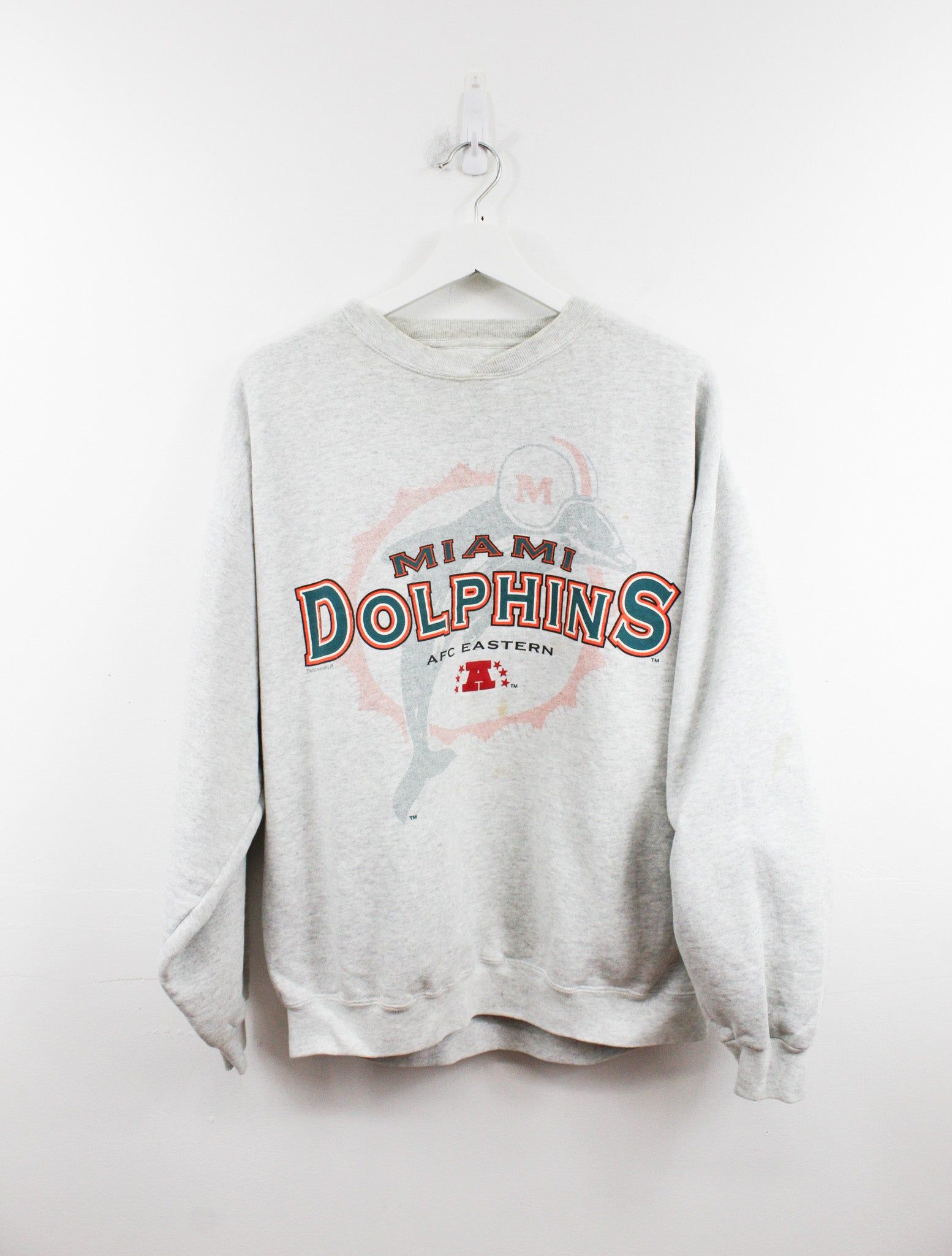 NFL Miami Dolphins 95' Logo Crewneck sold by HG Vintage