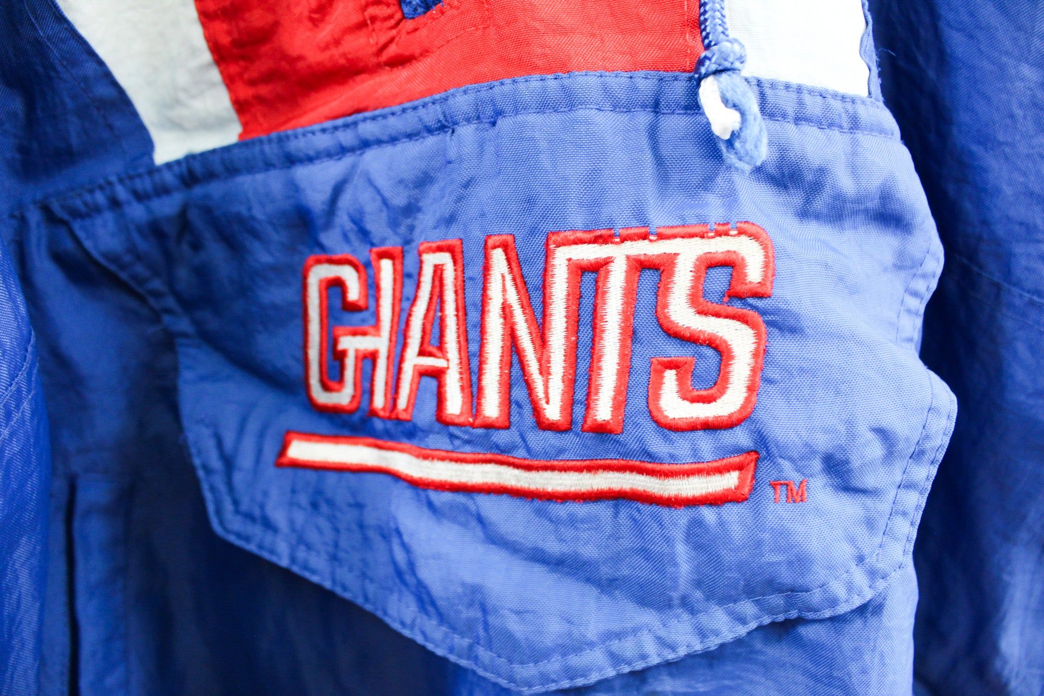Vintage Starter NFL New York Giants Anorak Winter Jacket sold by HG Vintage product image thumbnail 2