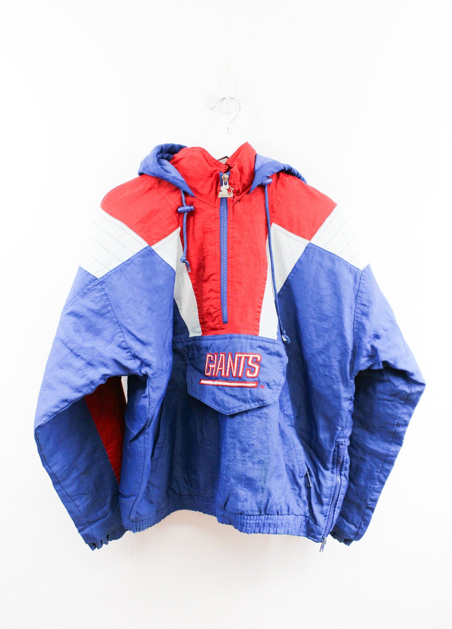 Vintage Starter NFL New York Giants Anorak Winter Jacket sold by HG Vintage