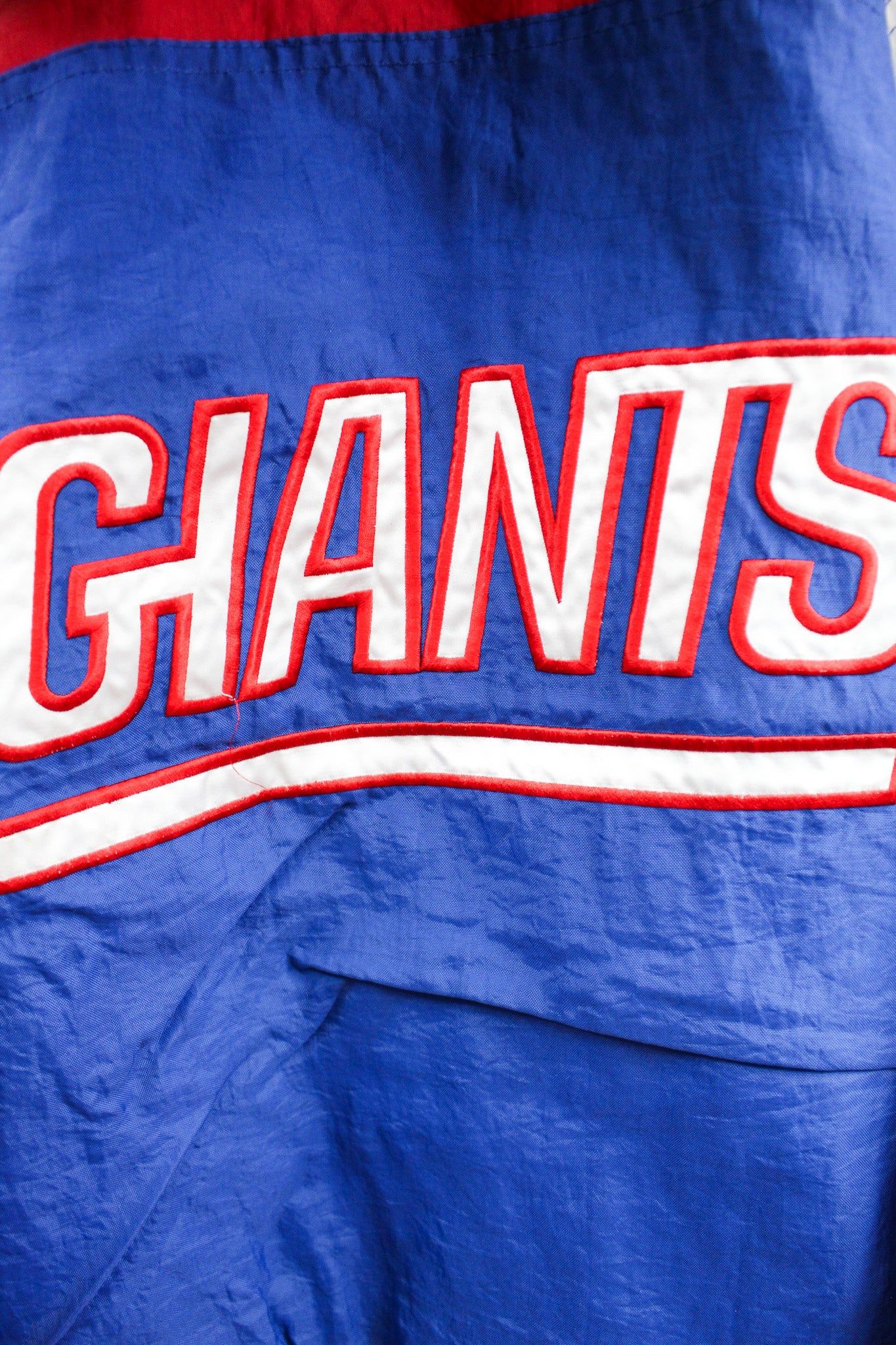 Vintage Starter NFL New York Giants Anorak Winter Jacket sold by HG Vintage product image thumbnail 4