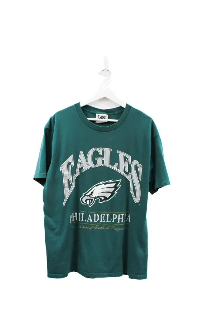 Z- Vintage 1996 Eagles Logo & Script Lee NFL Tee sold by HG Vintage