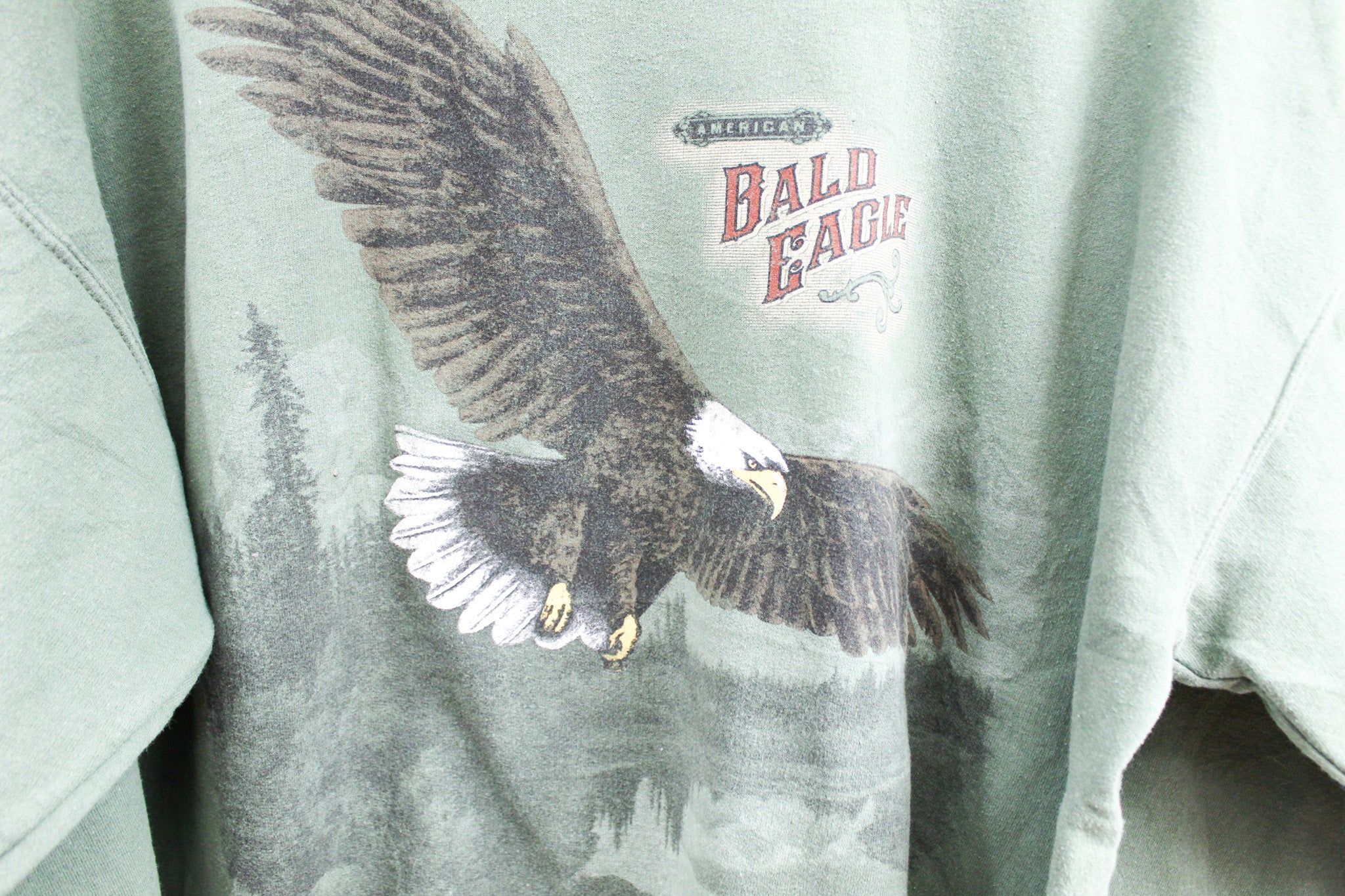 Vintage Bald American Eagle Graphic Crewneck sold by HG Vintage product image thumbnail 2