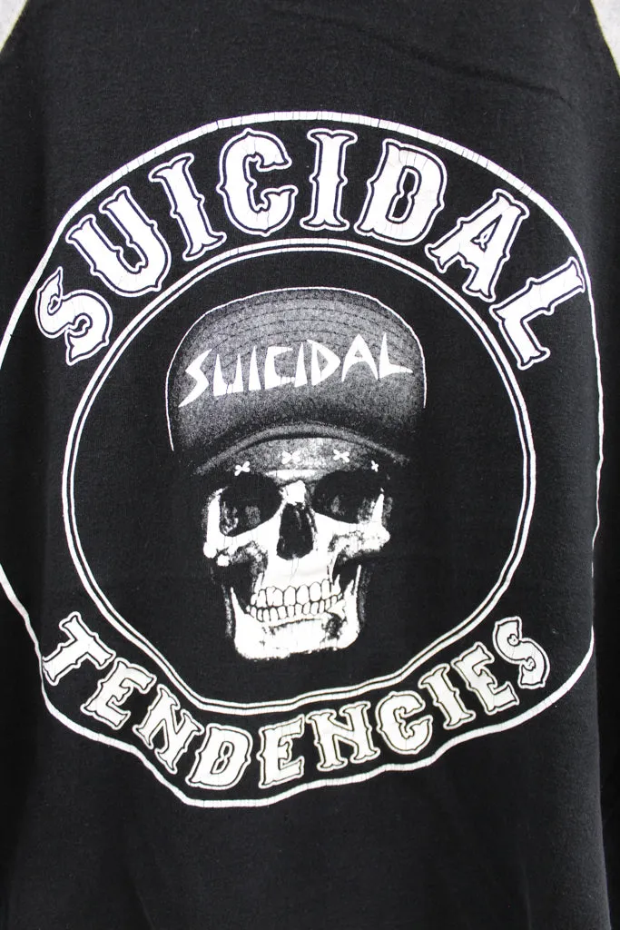 Z - Suicidal Tendencies Logo Raglan Tee sold by HG Vintage product image thumbnail 2