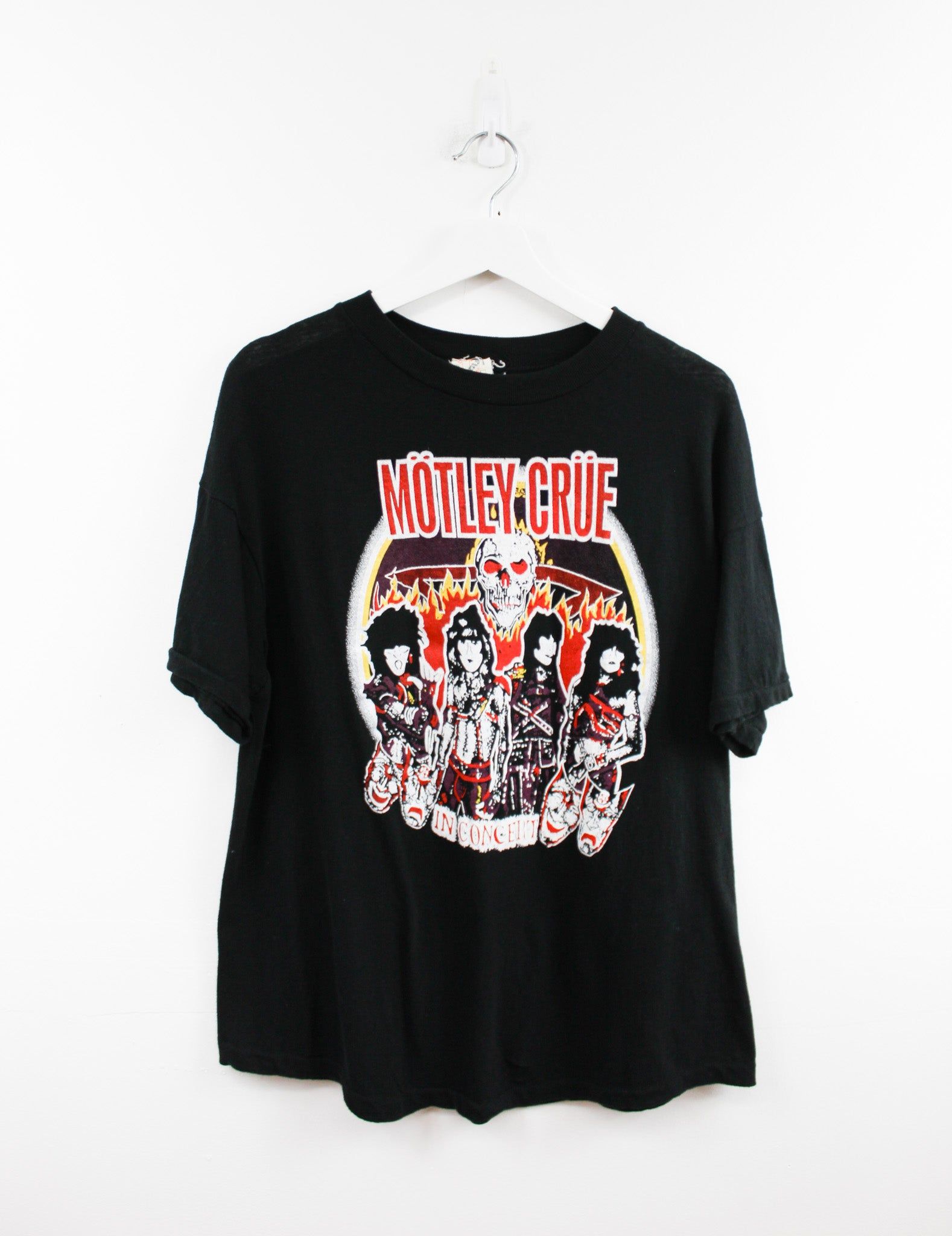 Motley Crue In Concert Bootleg Tee sold by HG Vintage