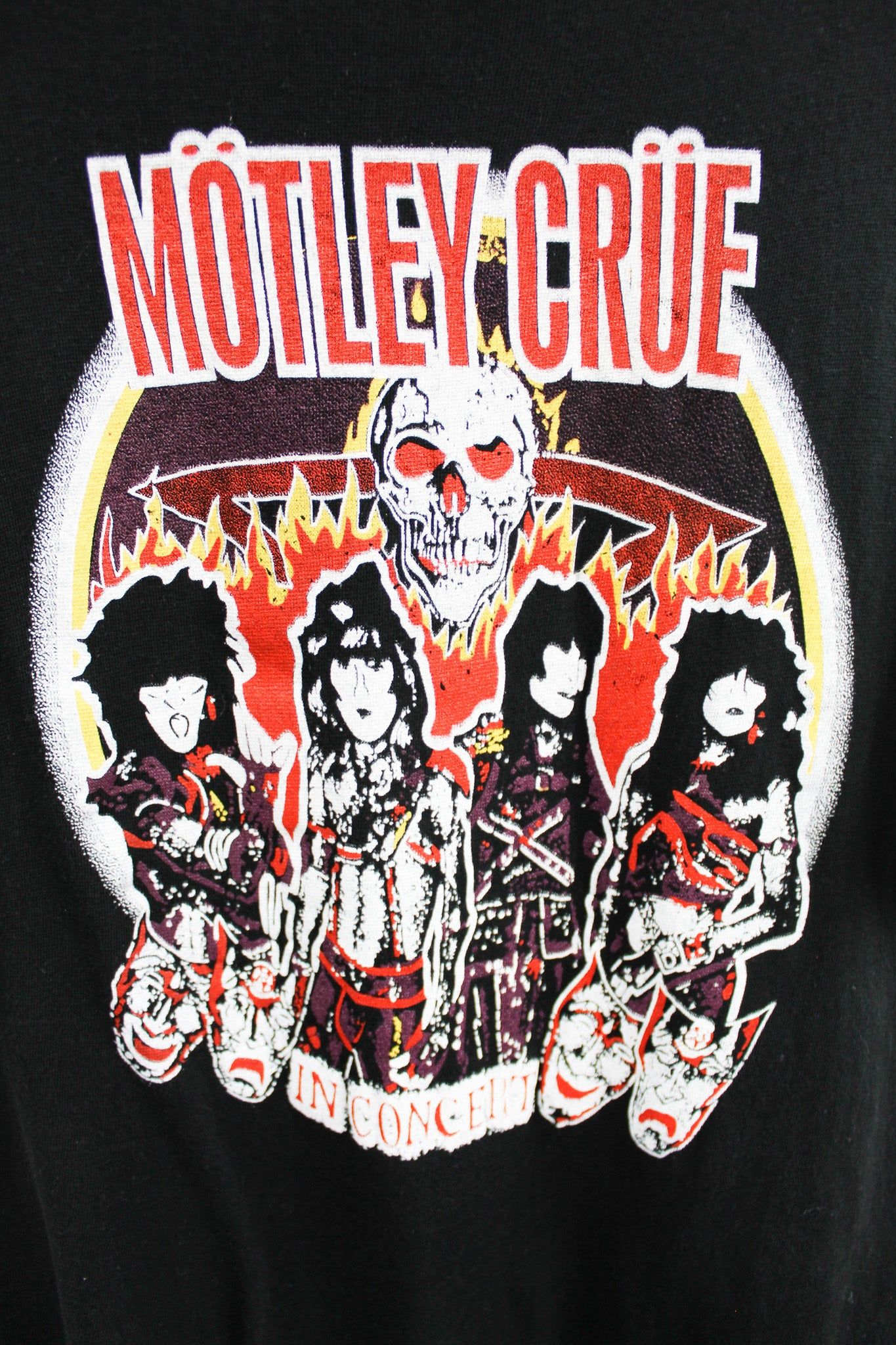 Motley Crue In Concert Bootleg Tee sold by HG Vintage product image thumbnail 2