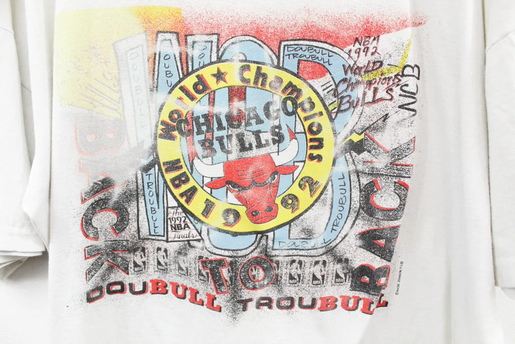 Z- Vintage Bulls 1992 NBA Champions Single Stitch Magic Johnson's Tee sold by HG Vintage product image thumbnail 2