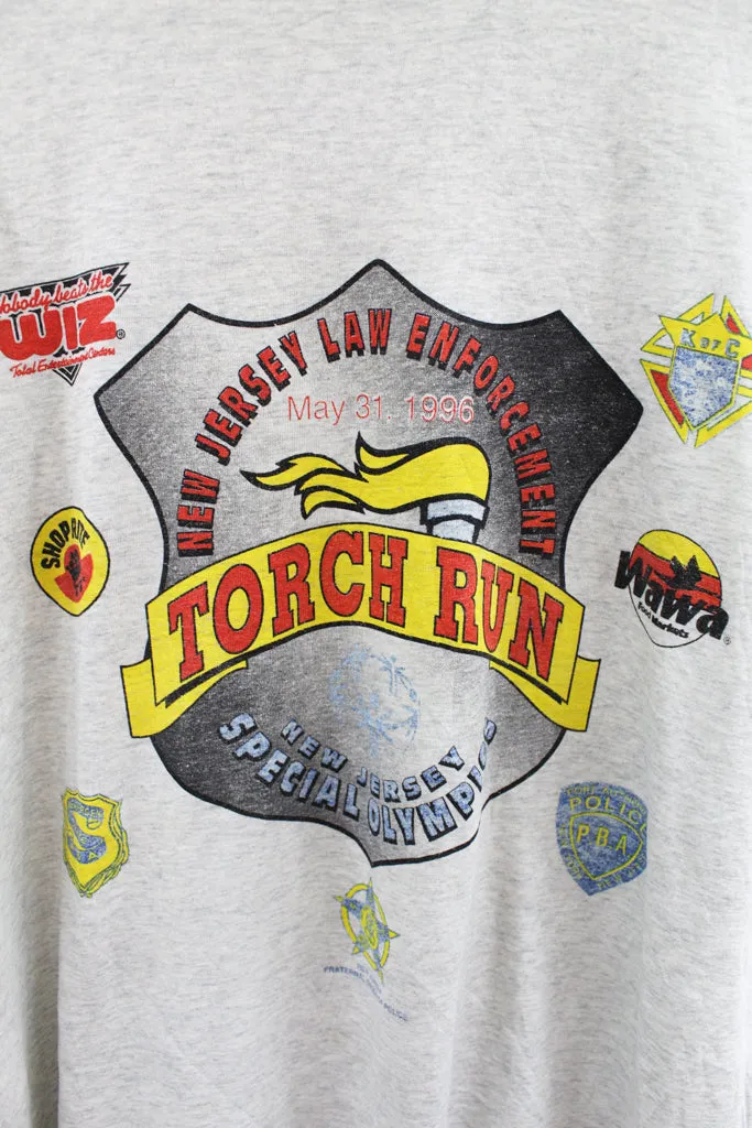 Z - Vintage Single Stitch 1996 New Jersey Law Enforcement Torch Run Tee sold by HG Vintage product image thumbnail 2