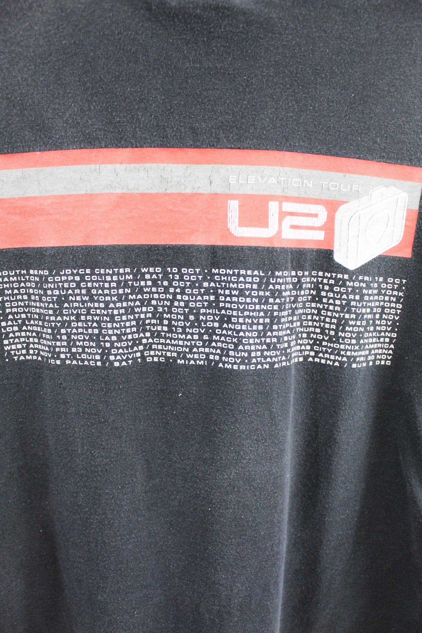 Vintage U2 2001 Elevation Tour Tee sold by HG Vintage product image thumbnail 4