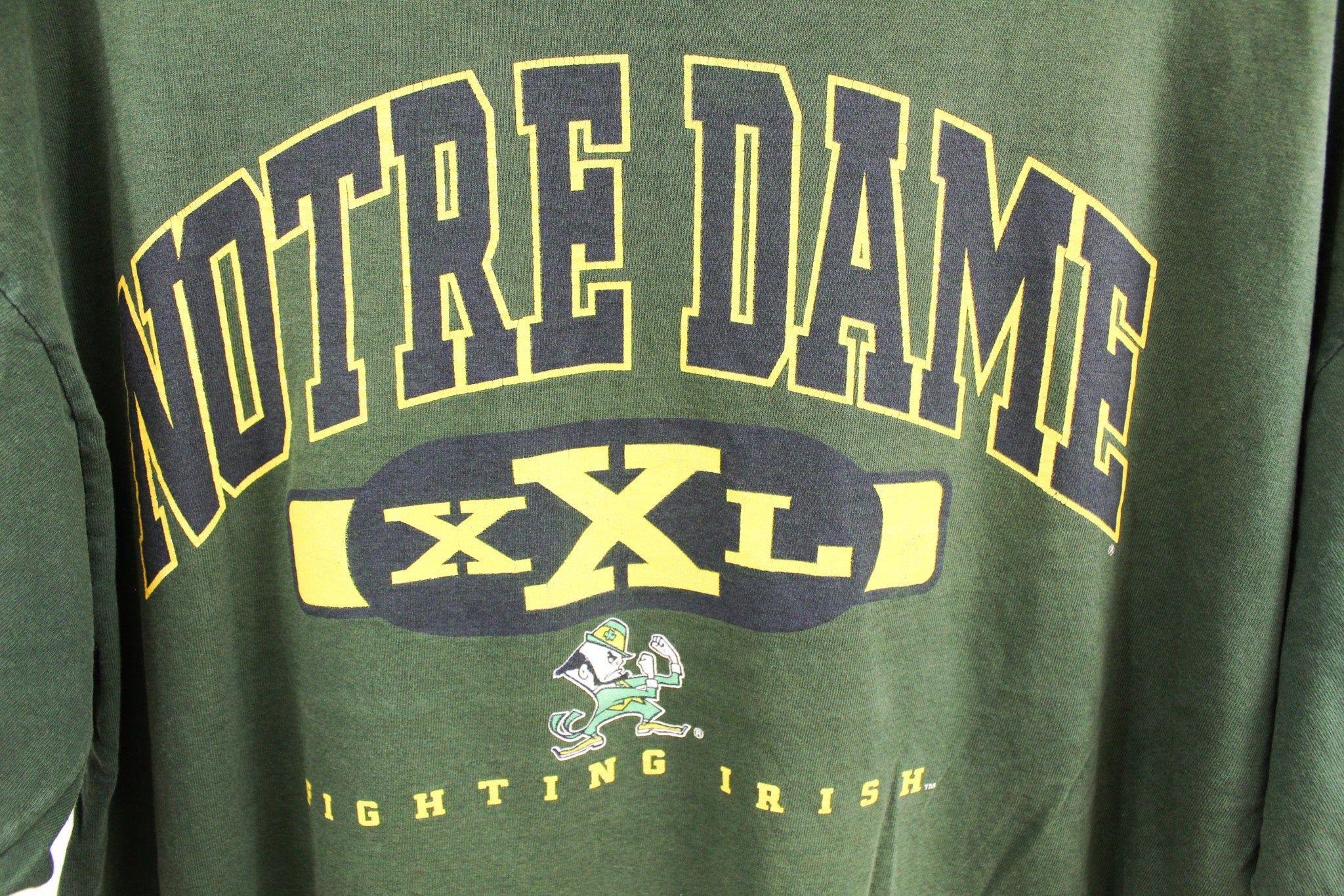 Notre Dame Fighting Irish Script & Logo Tee sold by HG Vintage product image thumbnail 2