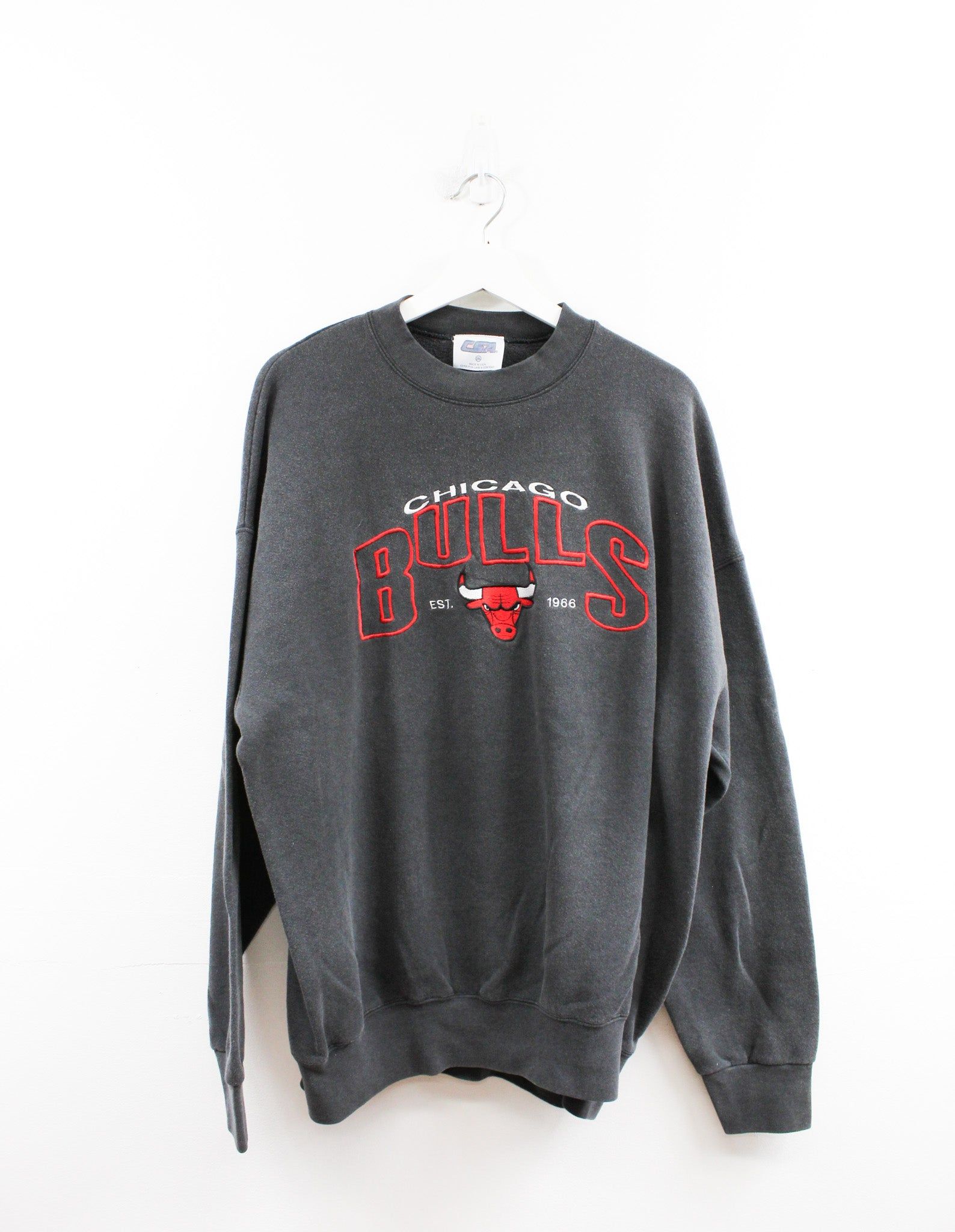 Vintage NBA Chicago Bulls Embroidered Crewneck sold by HG Vintage