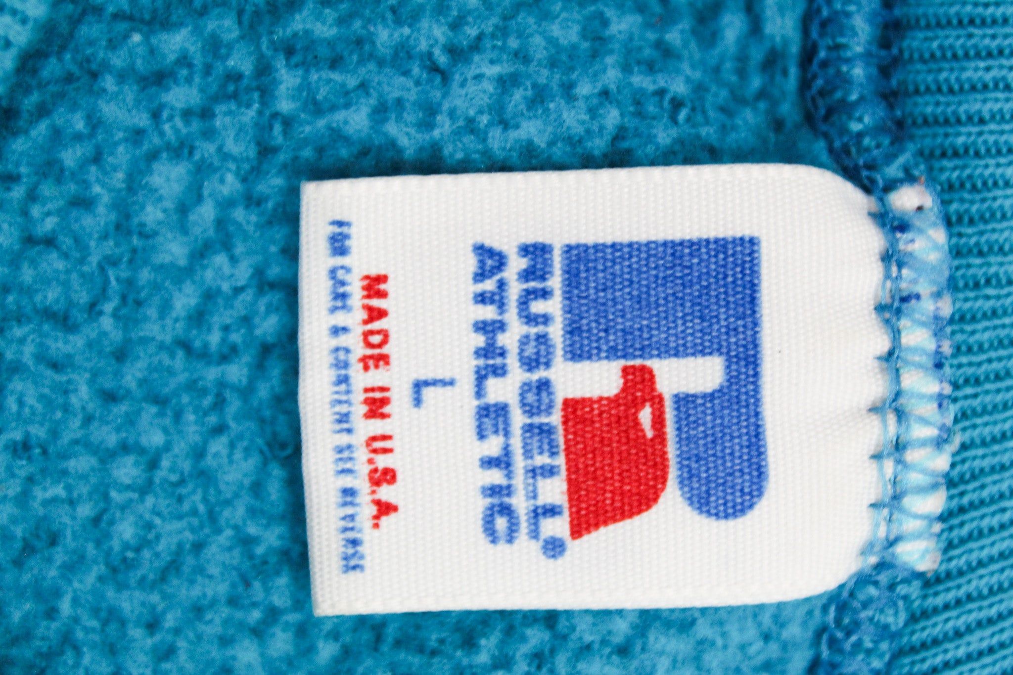 Vintage 90s Russell Athletic Made In The USA Blank Crewneck sold by HG Vintage product image thumbnail 2