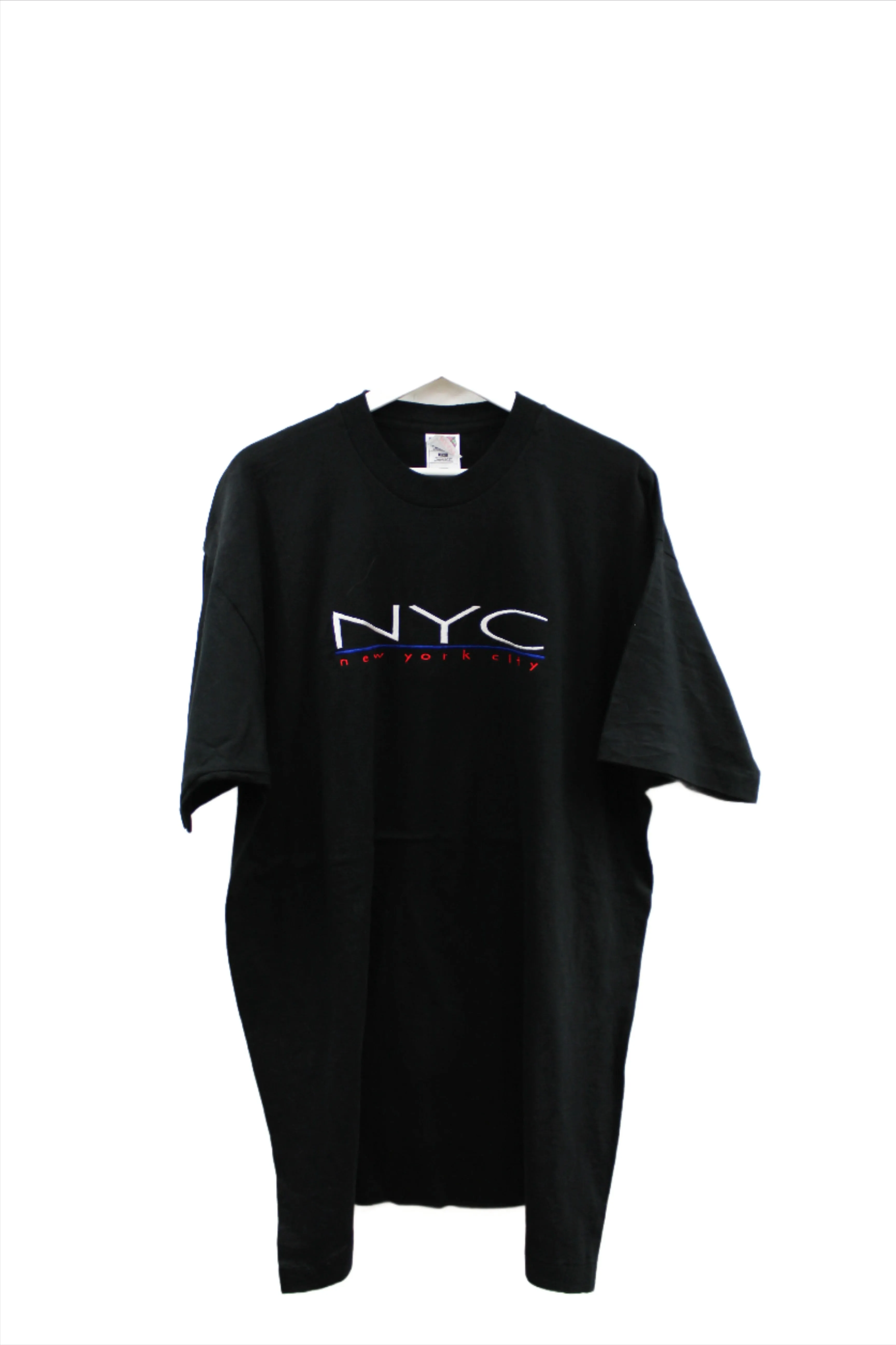 X - Vintage New York City Embroidered Script Tee sold by HG Vintage