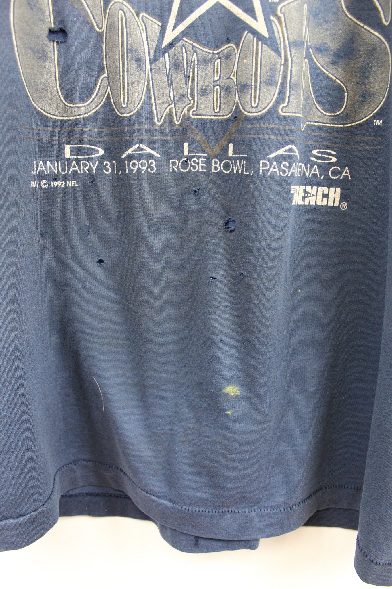 Vintage 1993 NFL Dallas Cowboys NFC Champ Tee sold by HG Vintage product image thumbnail 3