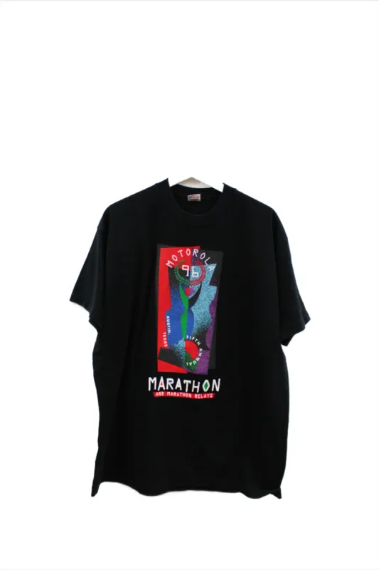 Z - Vintage Single Stitch 1996 Motorola Austin Texas Marathon Tee sold by HG Vintage