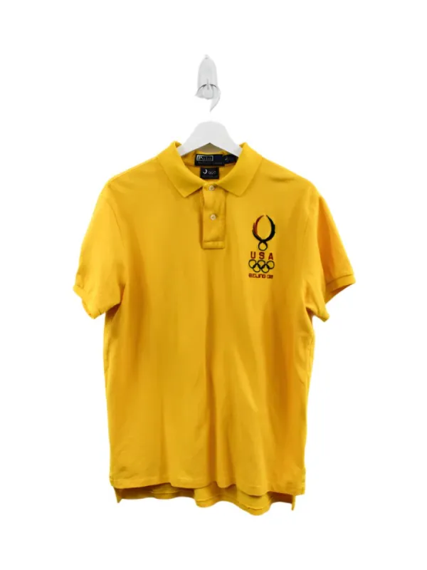 Z - Vintage 2008 USA Olympic Team Beijing Ralph Lauren Polo Shirt sold by HG Vintage