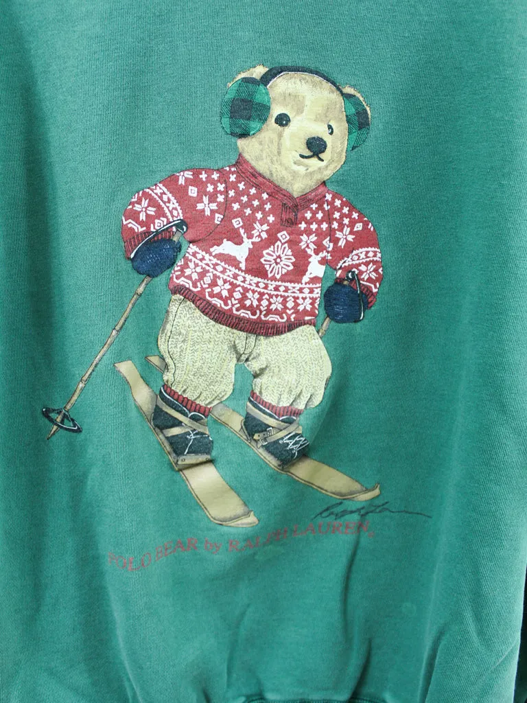 Z - Vintage Ralph Lauren Polo Bear Skiing Crewneck sold by HG Vintage product image thumbnail 2