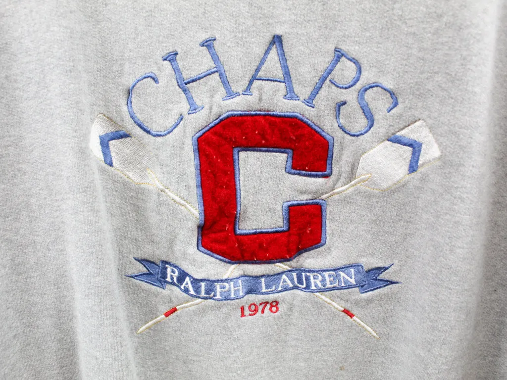 Z - Vintage Ralph Lauren Chaps Embroidered Text Crewneck sold by HG Vintage product image thumbnail 2