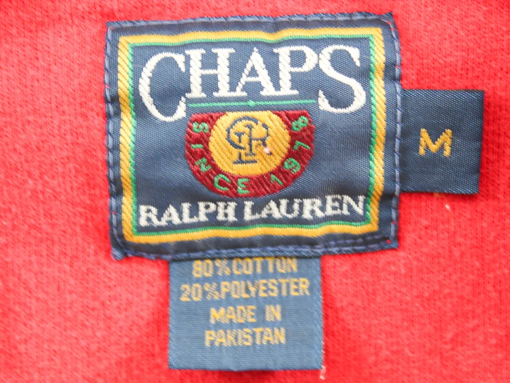 Z - Vintage Ralph Lauren Chaps Embroidered Text Crewneck sold by HG Vintage product image thumbnail 3