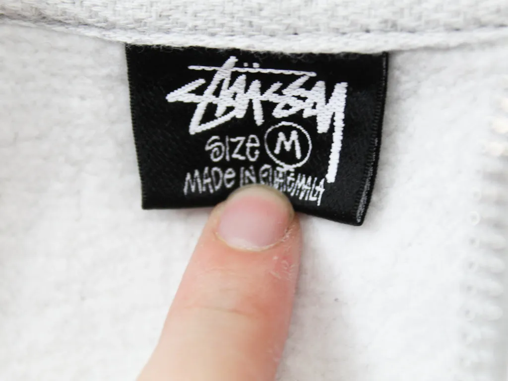 Z - Stussy Upside Down Logo Zip Up Hoodie sold by HG Vintage product image thumbnail 3