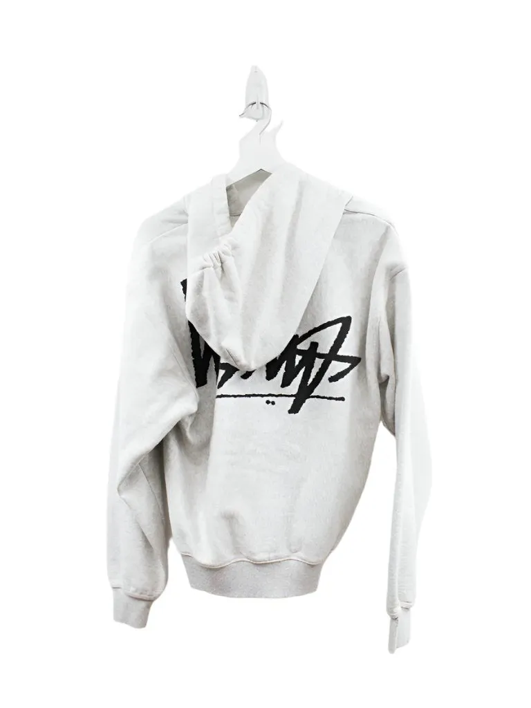 Z - Stussy Upside Down Logo Zip Up Hoodie sold by HG Vintage product image thumbnail 4