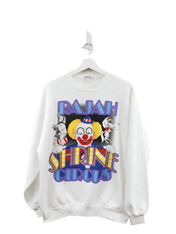 Z - Vintage Rajah Shrine Circus Graphic Crewneck sold by HG Vintage