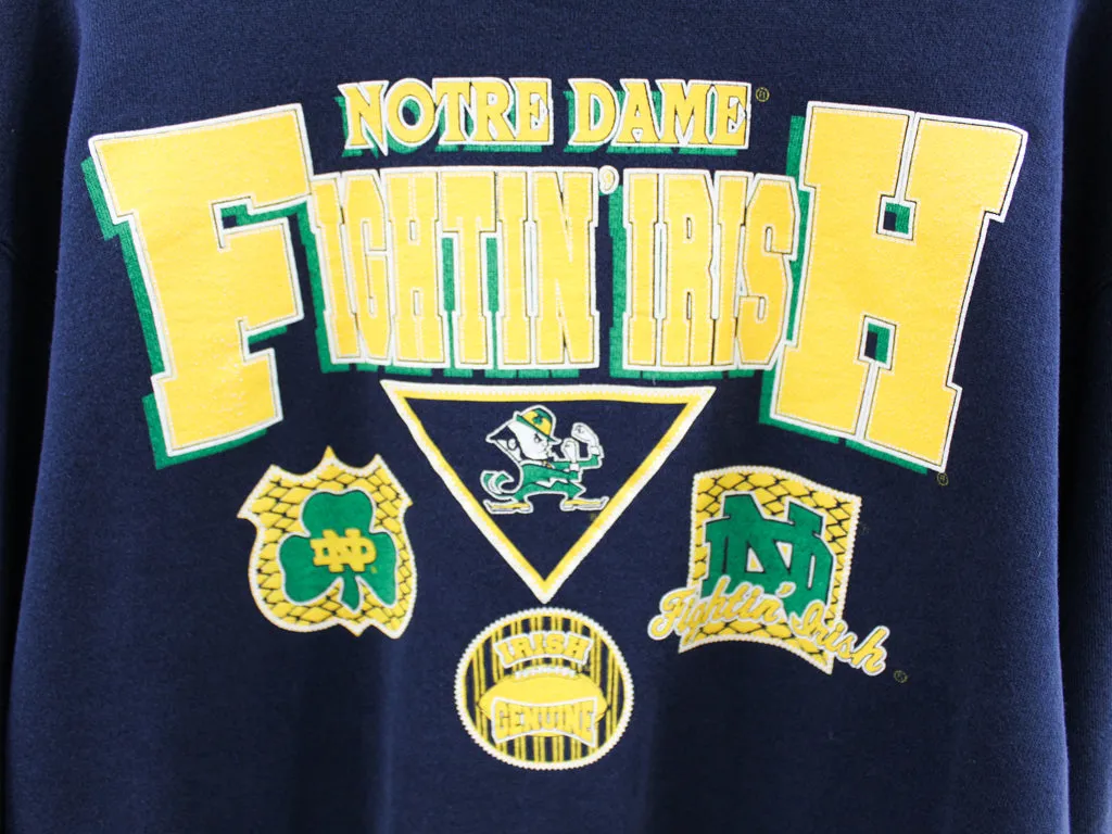 Z - Vintage Notre Dame Fighting Irish Script & Logo Crewneck sold by HG Vintage product image thumbnail 2