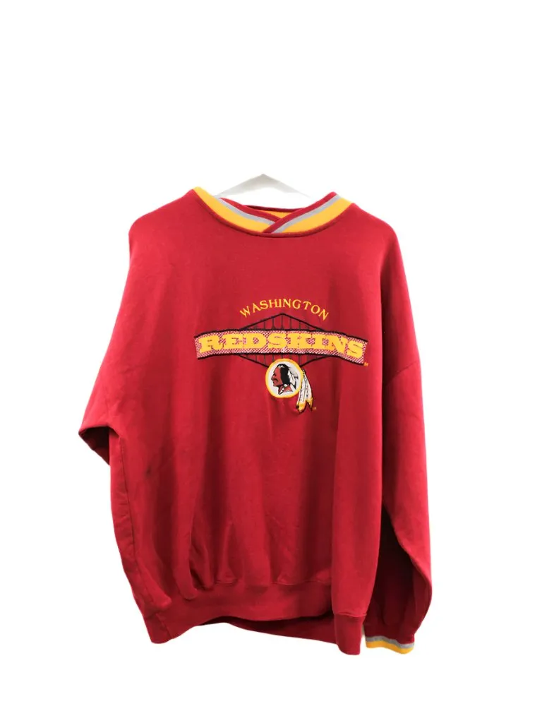 Z - Vintage Washington Commanders NFL Starter Embroidered Logo & Script Crewneck sold by HG Vintage