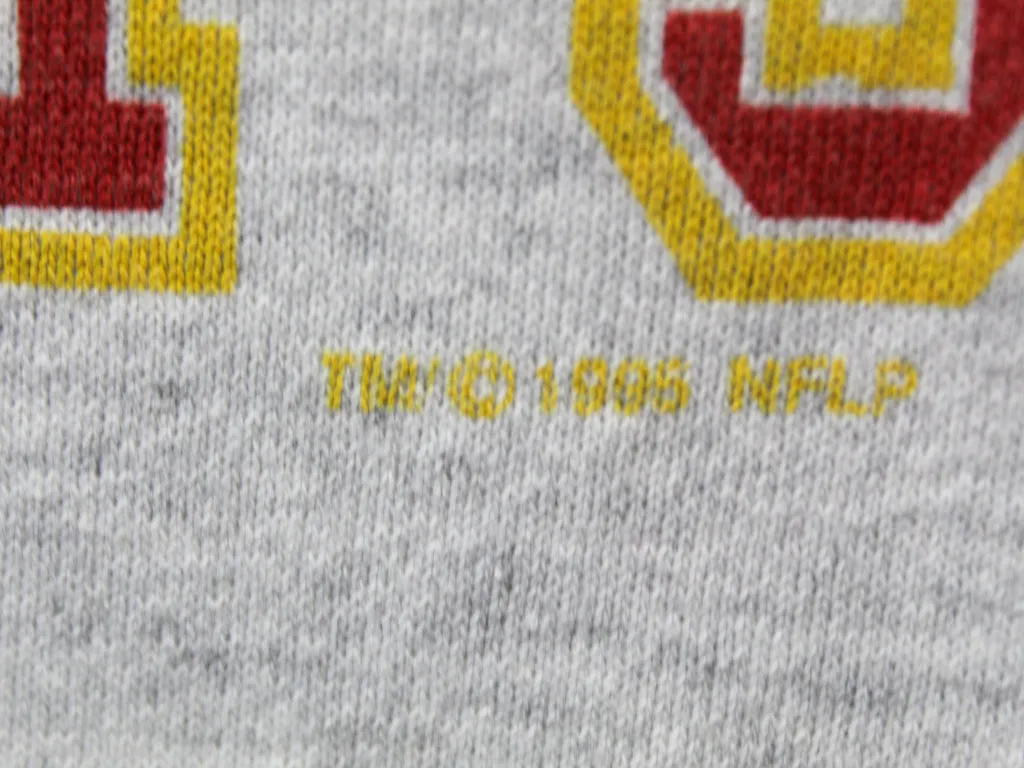 Z - Vintage 1995 Chiefs NFL Logo 7 Logo & Script Crewneck sold by HG Vintage product image thumbnail 4