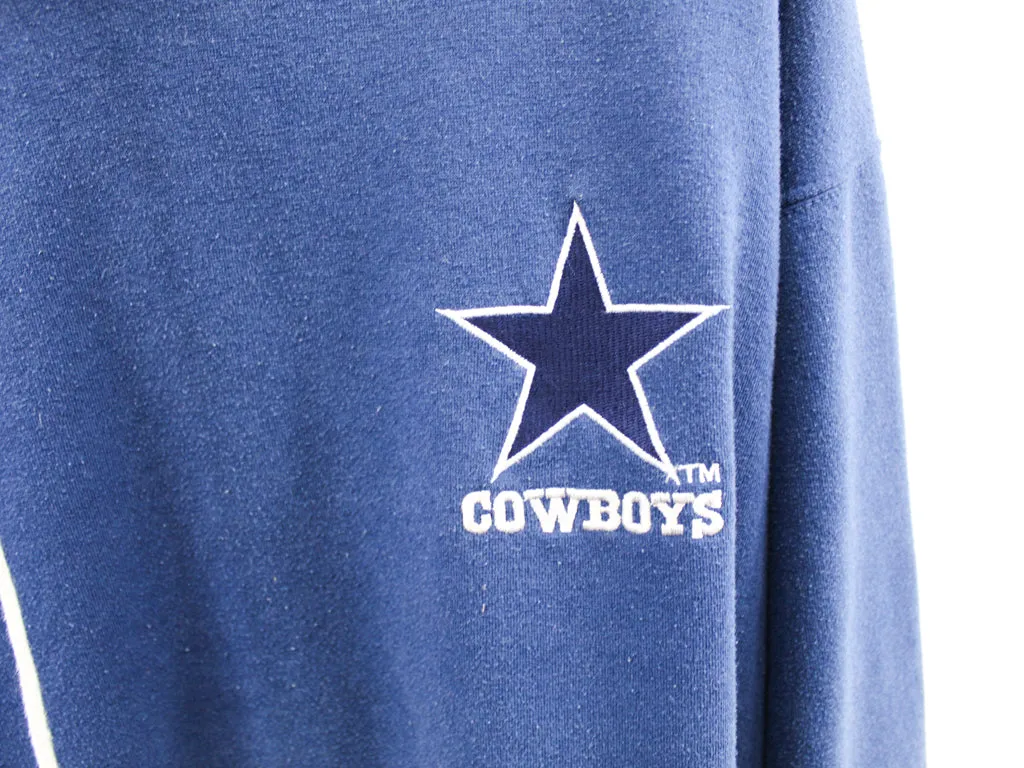 Z - Vintage Cowboys NFL Starter Embroidered Logo Hoodie sold by HG Vintage product image thumbnail 2