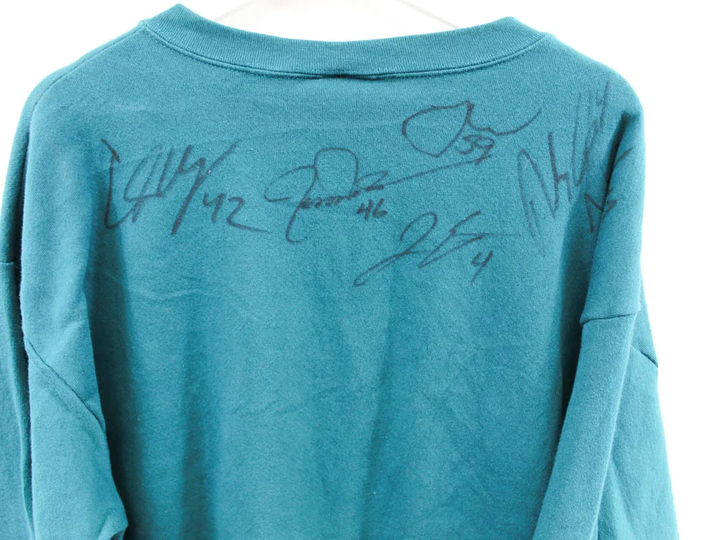 Z - Vintage 2001 Eagles NFL Signed By Players Crewneck sold by HG Vintage product image thumbnail 5